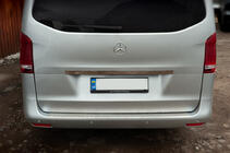 Mercedes Vito/V-razred W447 2014– OmsaLine zaščitna letev zadnjega odbijača (nerjavno jeklo) fotografija 3