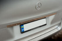 Mercedes Vito/V-razred W447 2014– OmsaLine zaščitna letev zadnjega odbijača (nerjavno jeklo) fotografija 7