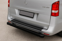 Mercedes Vito/V-razred W447 2014– Zadnji zaščitni lok Moonlight (aluminij) Črna fotografija 2