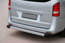 Mercedes Vito/V-razred W447 2014– Zadnji zaščitni lok Moonlight (aluminij) Črna fotografija 1