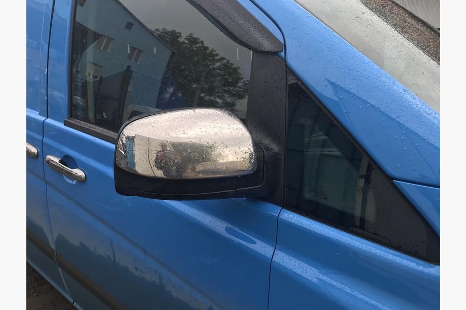 Mercedes Viano 2004–2014 Kromirani pokrovi ogledal VITO 2010-2014 (2 kos) OmsaLine - italijansko nerjavno jeklo Fotografija 7