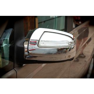 Kromirane obloge ogledal VIANO 2010-2015 (2 kosa, plastika) Mercedes Viano 2004–2014 fotografija 1