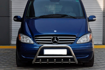 Mercedes Viano 2004–2014 Prednji zaščitni lok WT003/004 (nerjaveče jeklo) 50 mm, brez napisa fotografija 6