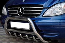 Mercedes Viano 2004–2014 Prednji zaščitni lok WT003/004 (nerjaveče jeklo) 50 mm, brez napisa fotografija 8