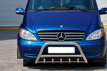 Mercedes Viano 2004–2014 Prednji zaščitni lok WT003/004 (nerjaveče jeklo) 50 mm, brez napisa fotografija 9