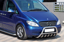 Mercedes Viano 2004–2014 Prednji zaščitni lok WT003/004 (nerjaveče jeklo) 50 mm, brez napisa fotografija 10