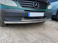 Mercedes Viano 2004–2014 Sprednji zaščitni lok ST014 (nerjavno jeklo) 60/42 mm fotografija 1