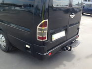 Mercedes Sprinter W901/902/903/904/905 1995–2006 Nerjavni okrasni pokrovi zavornih luči (2 kosa) OmsaLine - italijansko nerjavno jeklo fotografija 1