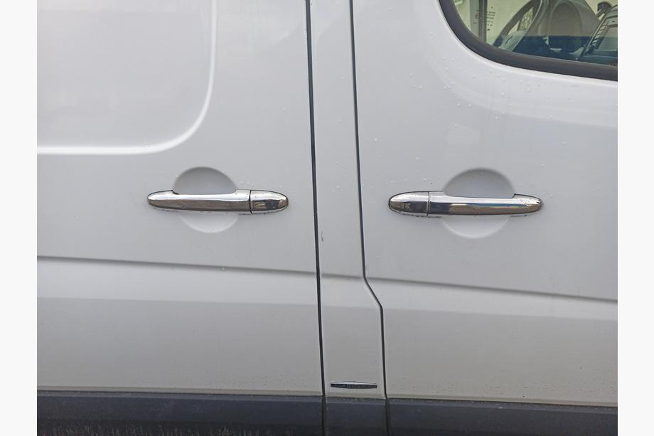 Mercedes Sprinter W906 2006–2018 Kromirane obloge kljuk vrat (4 kosi, nerjavno jeklo) Fotografija 2