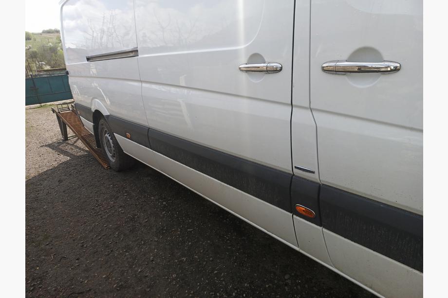 Mercedes Sprinter W906 2006–2018 Kromirane obloge kljuk vrat (4 kosi, nerjavno jeklo) Carmos - turško nerjaveče jeklo Image