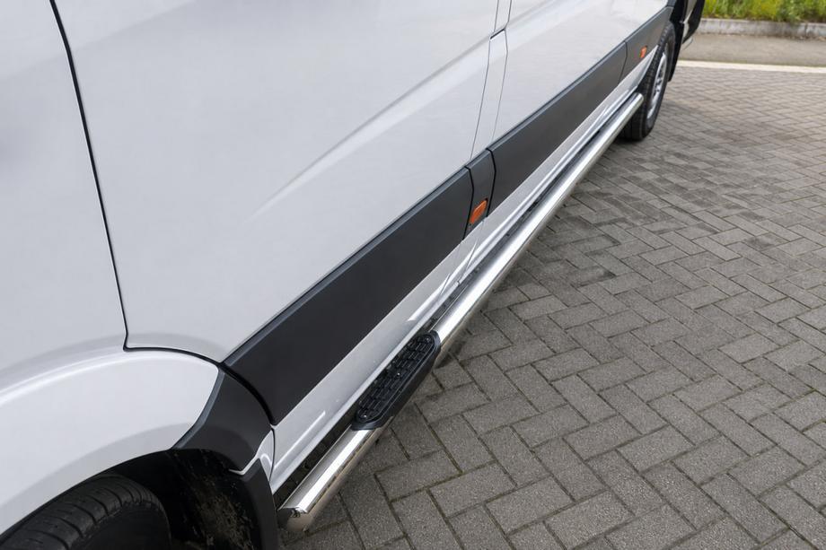 Mercedes Sprinter W906 2006–2018 Stranske cevi (2 kos, nerjavno jeklo) Ø60, srednja medosna razdalja Image