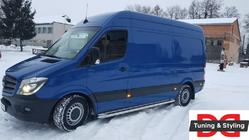 Mercedes Sprinter W906 2006–2018 Stranski pragovi Premium (2 kos, nerj.) fotografija 5