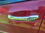 Mercedes E-class W211 2002–2009 Kromirane obloge kljuk vrat (4 kosi, nerjavno jeklo) OmsaLine - italijansko nerjavno jeklo fotografija 1