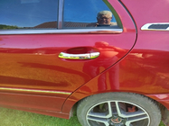 Mercedes E-class W211 2002–2009 Kromirane obloge kljuk vrat (4 kosi, nerjavno jeklo) OmsaLine - italijansko nerjavno jeklo fotografija 3