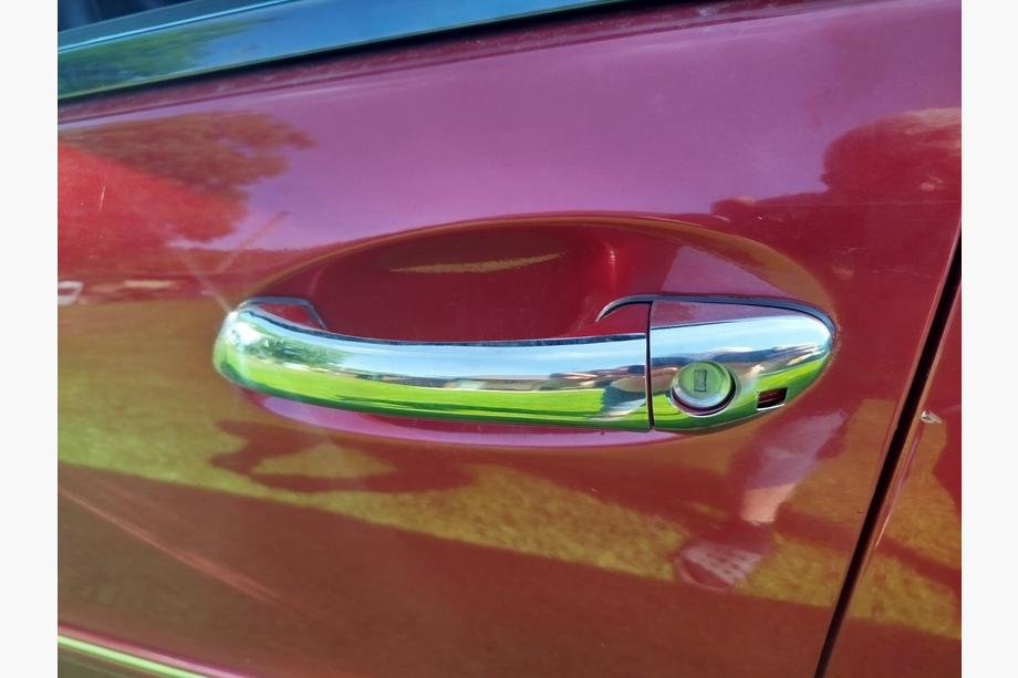 Mercedes E-class W211 2002–2009 Kromirane obloge kljuk vrat (4 kosi, nerjavno jeklo) OmsaLine - italijansko nerjavno jeklo Image
