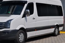 Volkswagen Crafter 2006–2016 Stranske cevi (2 kos, nerjaveče jeklo) Ø60, srednja medosna razdalja fotografija 2