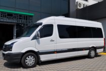 Volkswagen Crafter 2006–2016 Stranske cevi (2 kos, nerjaveče jeklo) Ø60, srednja medosna razdalja fotografija 1