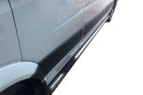 Volkswagen Crafter 2006–2016 Stranske cevi (2 kos, nerjaveče jeklo) Ø60, srednja medosna razdalja fotografija 5