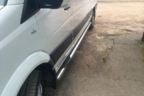Volkswagen Crafter 2006–2016 Stranske cevi (2 kos, nerjaveče jeklo) Ø60, srednja medosna razdalja fotografija 6