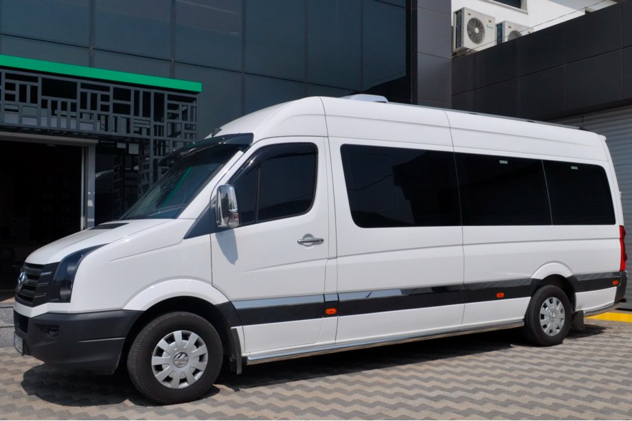 Volkswagen Crafter 2006–2016 Stranske cevi (2 kos, nerjaveče jeklo) Ø60, srednja medosna razdalja Image