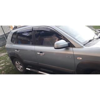Kromirane obloge kljuk vrat (4 kosi, nerjavno jeklo) Hyundai Tucson JM 2004– fotografija 1