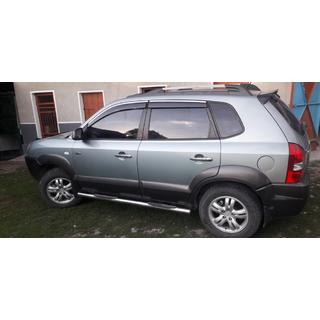 Kromirane obloge kljuk vrat (4 kosi, nerjavno jeklo) Hyundai Tucson JM 2004– fotografija 3