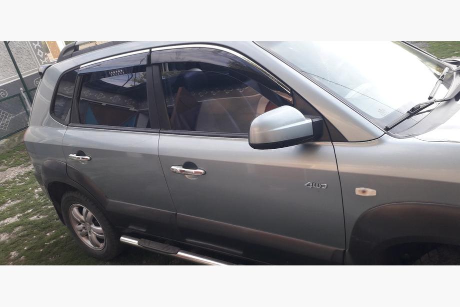 Hyundai Tucson JM 2004– Kromirane obloge kljuk vrat (4 kosi, nerjavno jeklo) Image