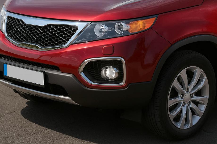 Kia Sorento II XM 2009–2014 Okvirji meglenk 2010-2013 (2 kos, nerjaveče jeklo) Image