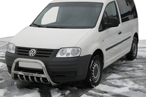 Volkswagen Caddy 2004–2010 Prednji zaščitni lok WT003 (nerjaveče jeklo) fotografija 1