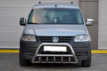 Volkswagen Caddy 2004–2010 Prednji zaščitni lok WT003 (nerjaveče jeklo) fotografija 8