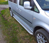 Volkswagen Caddy 2004–2010 Stranske stopnice Premium (2 kos, nerjavno jeklo) Standardna osnova, Ø60 fotografija 1