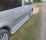 Volkswagen Caddy 2004–2010 Stranske stopnice Premium (2 kos, nerjavno jeklo) Standardna osnova, Ø60 fotografija 2