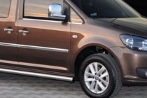 Volkswagen Caddy 2004–2010 Stranske cevi BB001 (2 kos, nerjavno jeklo) fotografija 6