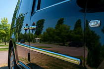 Volkswagen Caddy 2010–2015 Letvice vrat (4 kos, nerjaveče jeklo) Standardna osnova, Carmos – turško jeklo fotografija 3