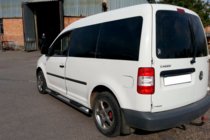 Volkswagen Caddy 2010–2015 Stranske cevi BB002 (2 kosa, inox) fotografija 2
