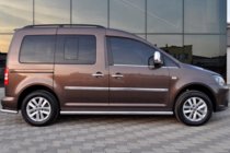 Volkswagen Caddy 2010–2015 Stranske cevi BB001 (2 kos, nerjavno jeklo) fotografija 2