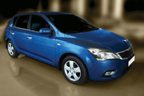 Kia Ceed 2007–2012 Okenske obrobe (4 kos, nerjavno jeklo) fotografija 3