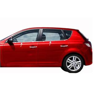 Okenske obrobe (4 kos, nerjavno jeklo) Kia Ceed 2007–2012 fotografija 1