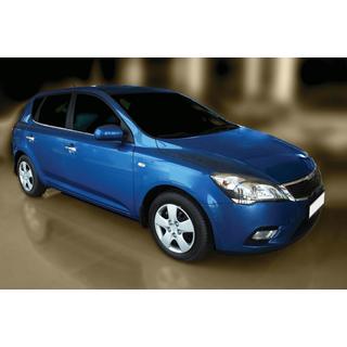 Okenske obrobe (4 kos, nerjavno jeklo) Kia Ceed 2007–2012 fotografija 3