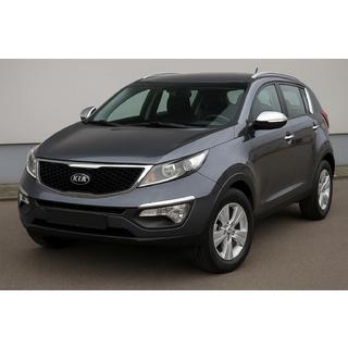 Kromirani pokrovi ogledal (2 kosa, nerjavno jeklo) Kia Sportage 2010–2015 fotografija 3
