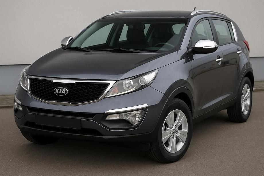 Kia Sportage 2010–2015 Kromirani pokrovi ogledal (2 kosa, nerjavno jeklo) Fotografija 3