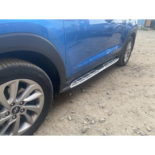 Stranski pragovi Originalni dizajn V1 (2 kos) Hyundai Tucson TL 2016–2021 fotografija 4
