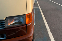 Volkswagen T4 Transporter 1990–2003 Stranske stopnice Premium (2 kos, nerjavno jeklo) Dolga medosna razdalja, 60 mm fotografija 7