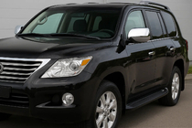 Lexus LX570/450d 2008–2022 Nerjaveči pokrovi ogledal (2008-2012, 2 kosa) fotografija 1