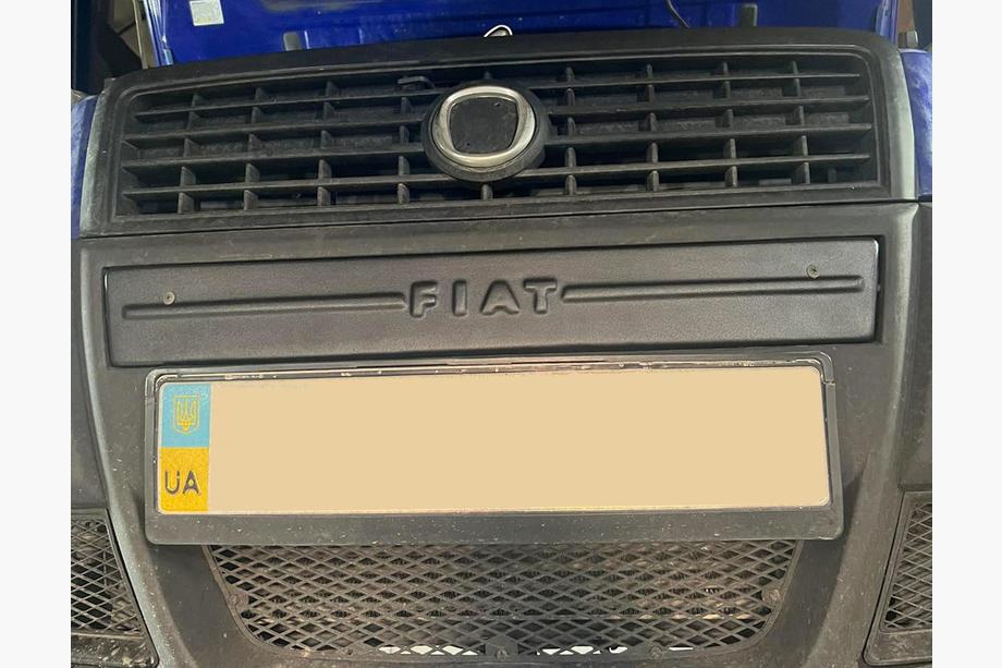 Fiat Doblo I 2005–2010 Srednji zimski pokrov maske hladilnika Mat Image