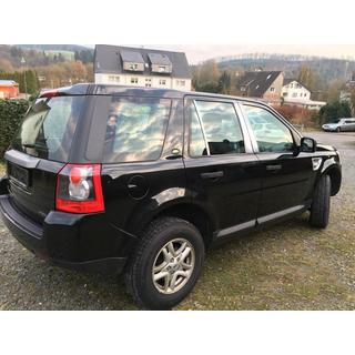 Obloge stebričkov vrat (4 kosi, inox) Land Rover Freelander II 2006–2014 fotografija 1