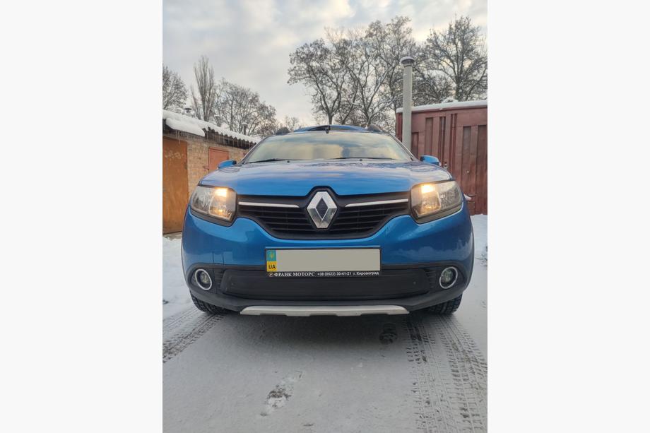 Renault Sandero 2013–2022 Zimska spodnja obloga maske (2013-2017) Sijajna Fotografija 3