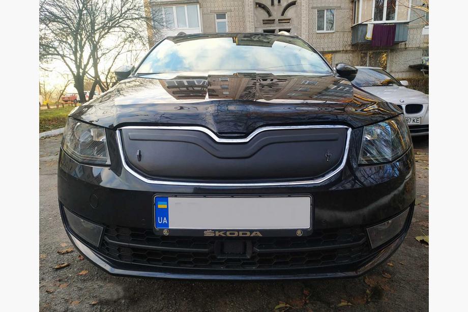 Skoda Octavia III A7 2013–2019 Zimski pokrov rešetke hladilnika (2013-2017) sijaj Image