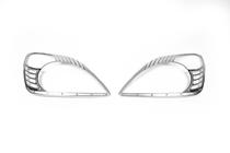 Honda CRV 2001–2006 Kromirane obrobe žarometov (2 kosa, plastika) 2001-2003 fotografija 2