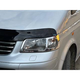 Okrasne letve za sprednje žaromete (2 kosa, nerjavno jeklo) Volkswagen T5 Transporter 2003–2010 fotografija 3